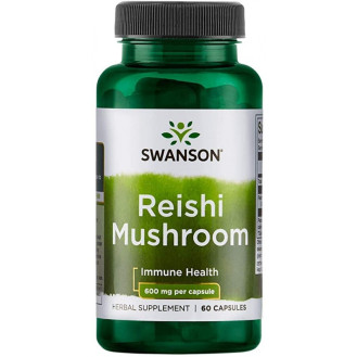 Swanson Reishi Mushroom 60vcaps / Reishi seen