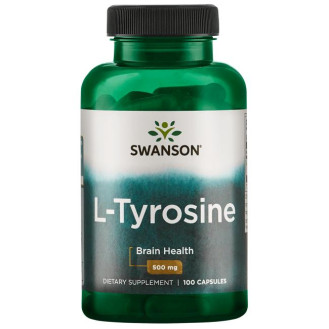 Swanson L-Tyrosine 500mg 100caps / Türosiin