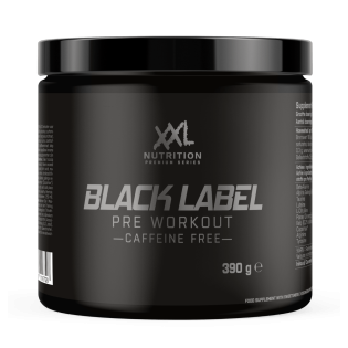 Black Label Pre Workout CAFFEIN FREE 390g / Treeningeelneerguti