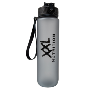 XXL Nutrition Hydrate Bottle 1000ml (black) / Kõrrega joogipudel
