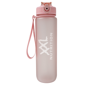 XXL Nutrition Hydrate Bottle 1000ml (pink) / Kõrrega joogipudel