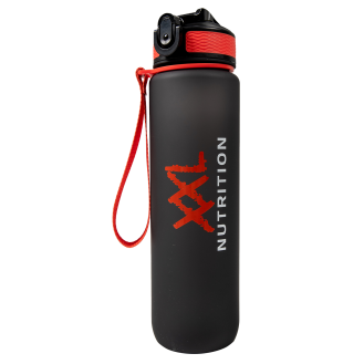 XXL Nutrition Hydrate Bottle 1000ml (red) / Kõrrega joogipudel