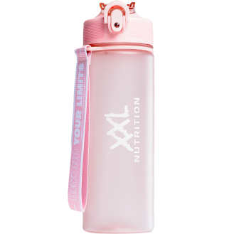 XXL Nutrition Hydrate Bottle 500ml (pink) / Kõrrega joogipudel