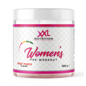 XXL Nutrition Women's Pre Workout (fruit punch) 300g / Treeningeelne booster