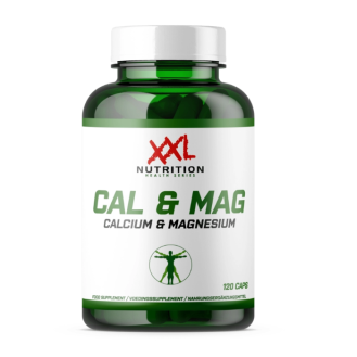 XXL Nutrition Calcium & Magnesium 120caps / Kaltsium ja magneesium