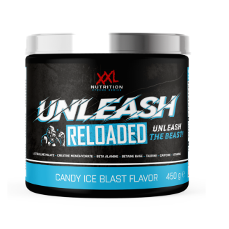 XXL Nutrition Pre Workout Unleash Reloaded  450g / Treeningeelne booster