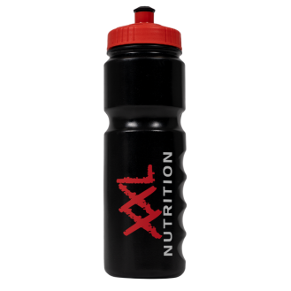XXL Nutrition Water Bottle 750ml BLACK RED / Joogipudel 