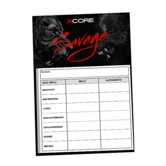 Xcore Savage Magnetic Fridge Notebook / Magnettahvel 