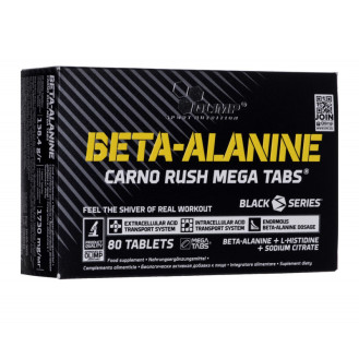 Olimp Beta Alanine Carno Rush 80 tabs / Beta Alaniin