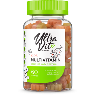 UltraVit Kids Multivitamin 60 gummies / Kummikommi vitamiinide kompleks lastele