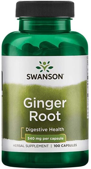 Full Spectrum Ginger Root 540mg 100caps / Ingverijuur