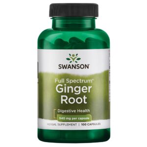 Swansnon Ginger Root 540mg 100caps