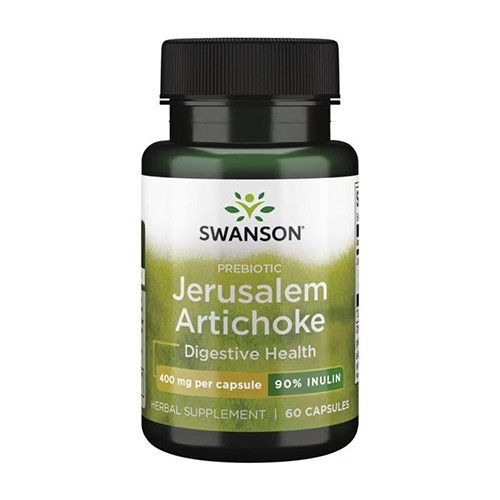 Prebiotic Jerusalem Artichoke - 90% Inulin 400mg 60caps / Inuliin