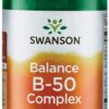 Swanson Balance B-50 Complex 100caps / B vitamiini kompleks