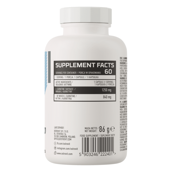 eng-pl-ostrovit-supreme-capsules-l-carnitine-1250-60-capsules-24042-3