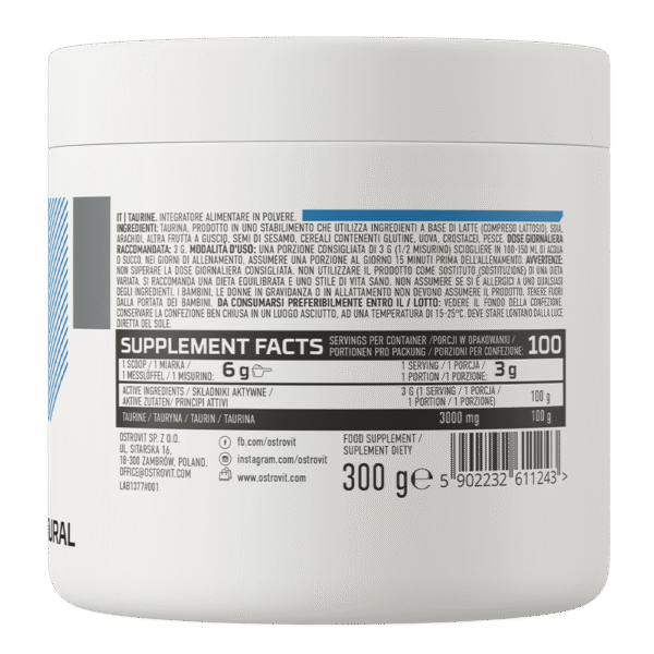 OstroVit Supreme Pure Taurine 300g / Таурин