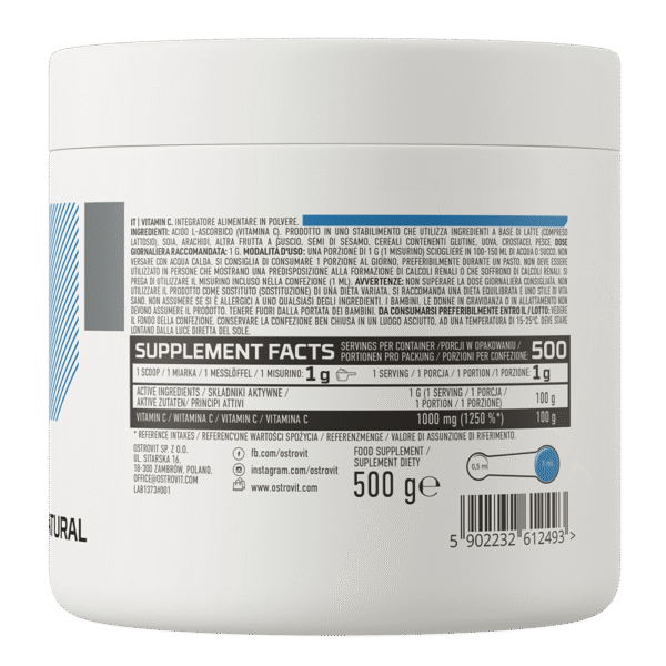 OstroVit Supreme Pure Vitamin C 500g