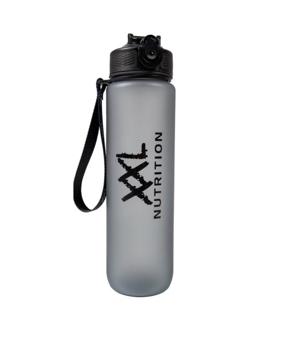XXL Nutrition Hydrate Bottle 1000ml (black) / Kõrrega joogipudel