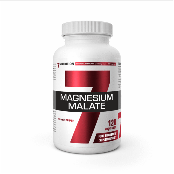 7Nutrition Magnesium Malate 120vcaps / Magneesiummalaat