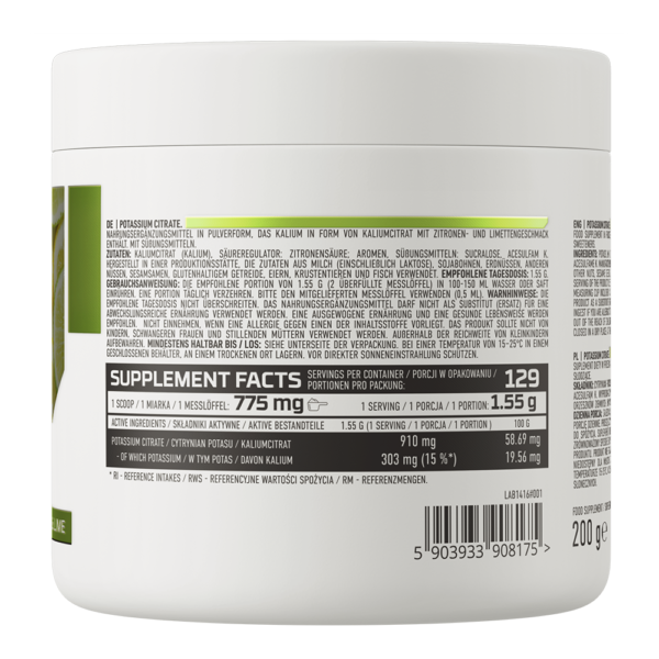 eng_pl_OstroVit-Potassium-Citrate-200-g-26264_3 OstroVit Potassium Citrate (lemon lime) 200g / Kaalium
