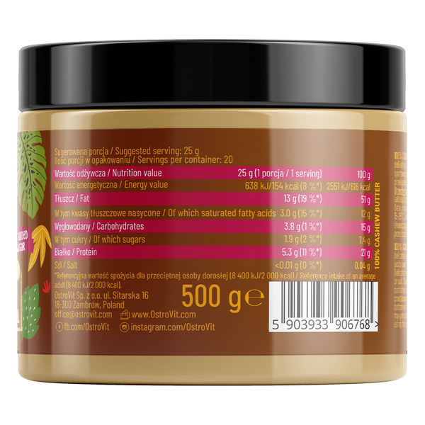 eng-pl-ostrovit-100-cashew-butter-500-g-26417-2