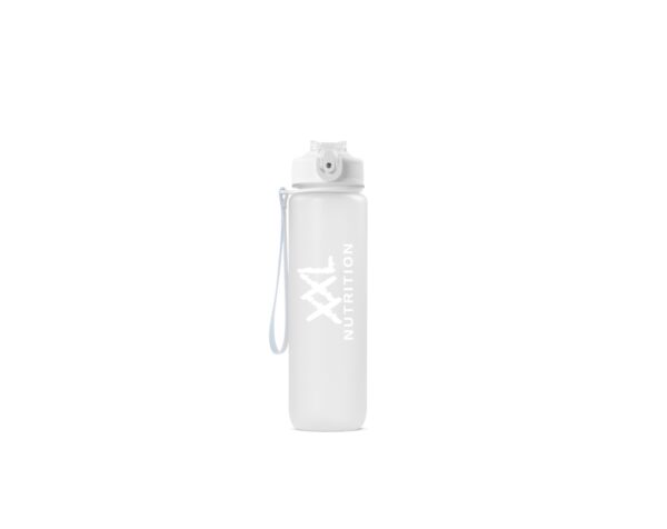 XXL Nutrition Hydrate Bottle 1000ml (white) / Питьевая бутылка с трубочкой