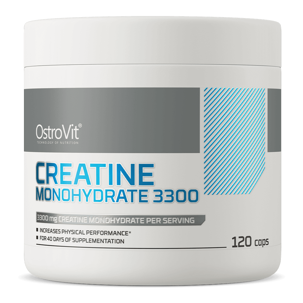 OstroVit Creatine Monohydrate 3300 mg 120caps / Kreatiinmonohüdraat