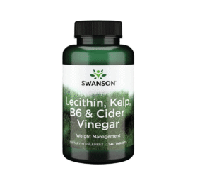 Swanson Lecithin, Kelp, B6, & Cider Vinegar 240tabs