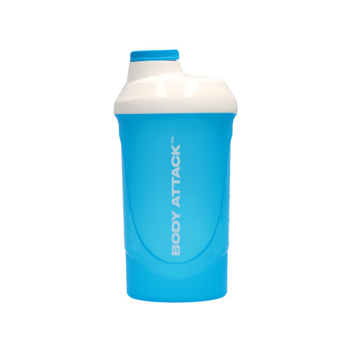 Body Attack Protein Shaker 600ml BLUE / Šeiker
