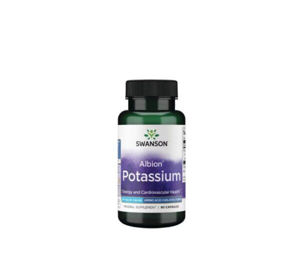 Swanson Albion Potassium 90caps / Kaaliumglütsinaat