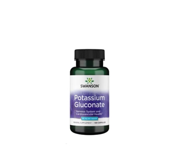 Swanson Potassium Gluconate 100caps / Kaalium