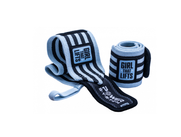 Power System Wrist Wraps GTL (blue) / Randmesidemed