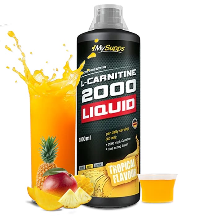 what's l carnitine MySupps L-Carnitine Liquid 2000 1000ml