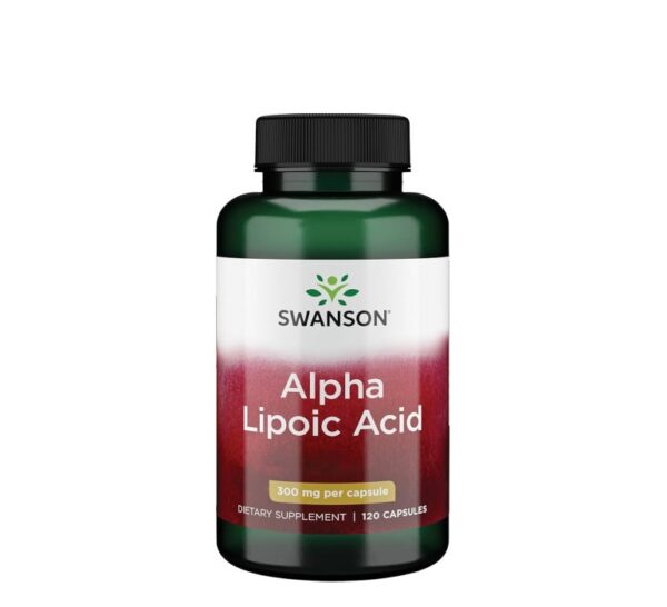 Swanson Alpha Lipoic Acid 300mg 120caps / Alfa Lipoehape