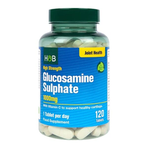 Holland & Barrett Glucosamine Sulphate 1000mg 120tabs / Glucosamiin