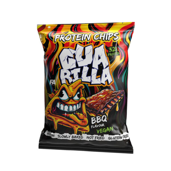 FA Nutrition GUARILLA Protein Chips 60g BBQ / Valgukrõpsud