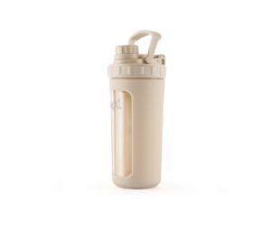 XXL Nutrition Glass Shaker 800ml (beige) / Klaasist šeiker
