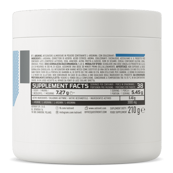 OstroVit Arginine (with taste) 210g