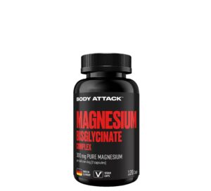 Body Attack Magnesium Bisglycinate 120caps / Магний бисглицинате