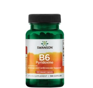 Swanson Vitamin B6 Pyridoxine 100caps