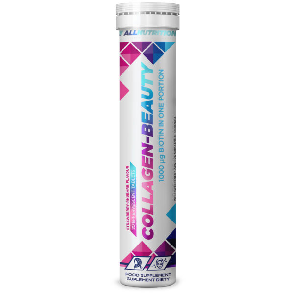 AllNutrition Collagen Beauty 20tabs / Гидролизованный морской коллаген, биотин, цинк и витамин C