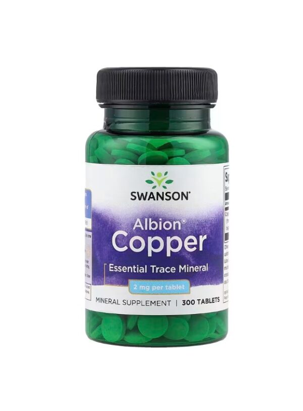 Swanson Albion Copper 2mg 300caps