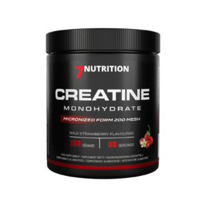 7Nutrition Creatine Monohydrate (maitsega) 300g / Микронизированный креатин с таурином