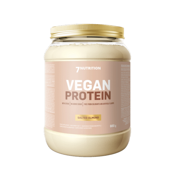 7Nutrition Vegan Protein 660g (salted almond) / Веганский протеин