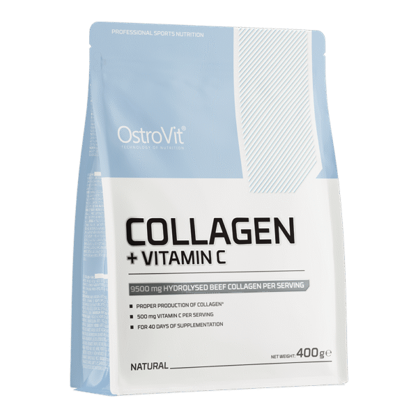 OstroVit Collagen + Vitamin C 400g (natural) / Kollageen + Vitamiin C