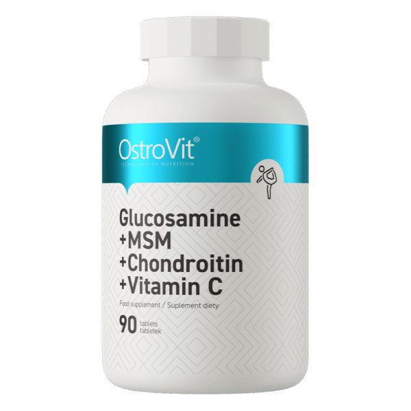 OstroVit Glucosamine + MSM + Chondroitin + Vitamin C 90tabs / Glükoosamiin, MSM, kondroitiin, C-vitamiin