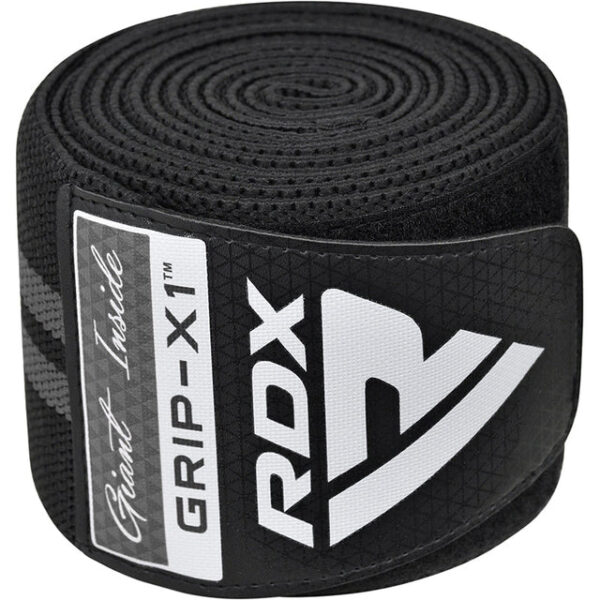 RDX KR11 Gym Knee Wrap Grey