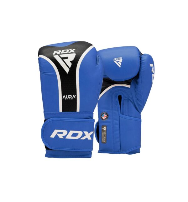 RDX Boxing Gloves Aura Plus T-17 Blue / Боксерские перчатки