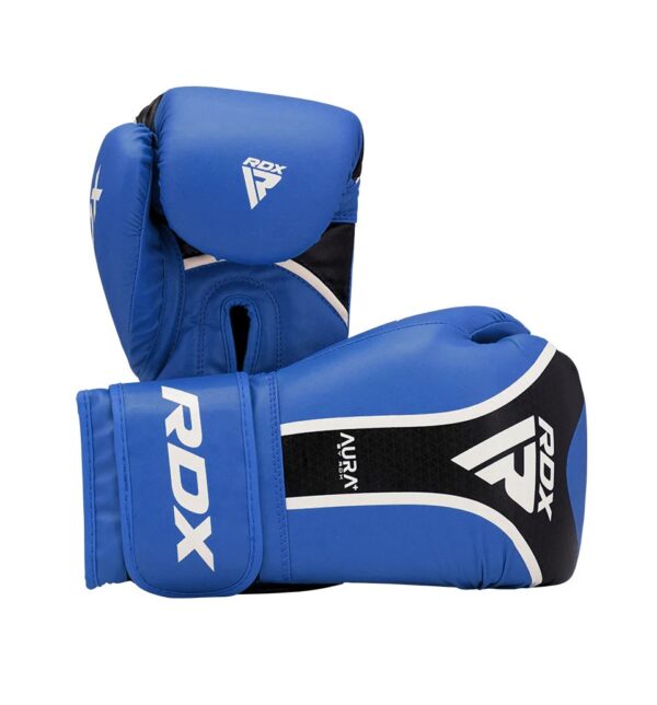 RDX Boxing Gloves Aura Plus T-17 Blue / Боксерские перчатки