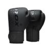 RDX F6 Kara Boxing Training Gloves Black / Боксерские перчатки